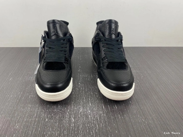 Kick Theory 4 Pony Retro Black Jordan 819139-010 Hair 0703